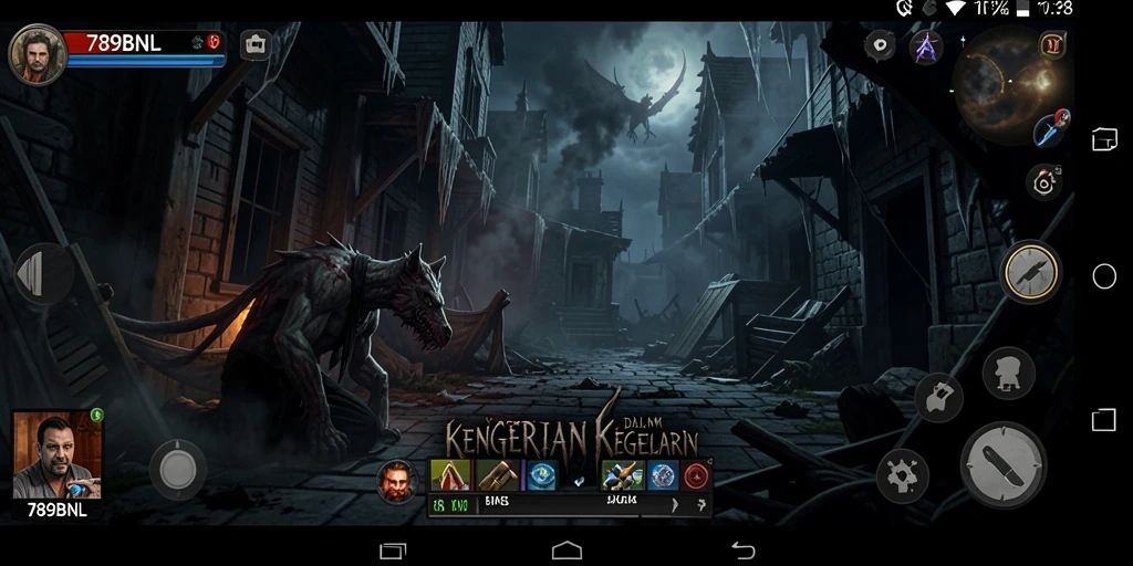 Gameplay yang mencekam dengan suasana Horror yang kental.