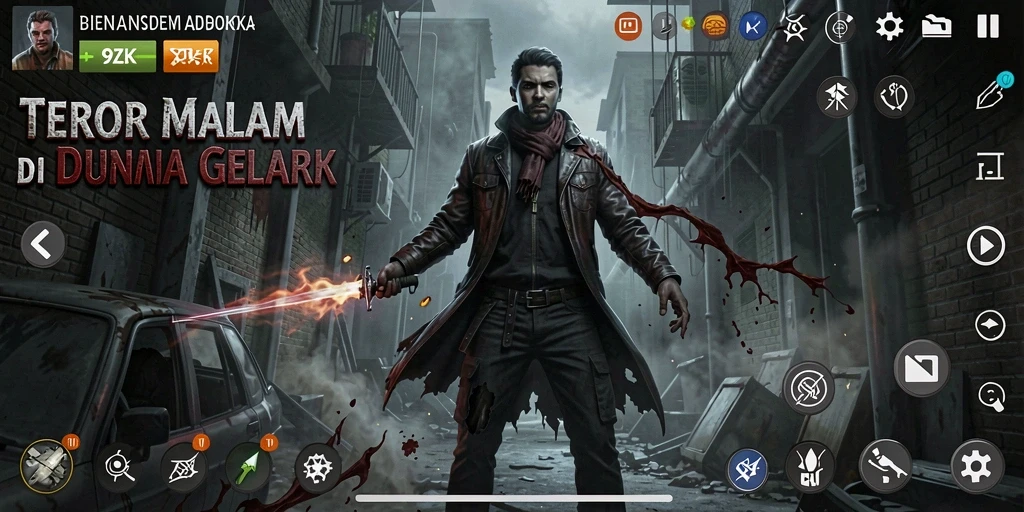 Gameplay menegangkan dengan suasana horor yang mencekam.