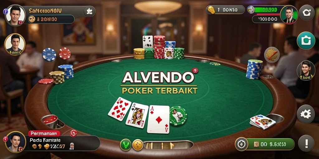 Screenshot gameplay ALVENDO menampilkan suasana permainan yang mendebarkan.