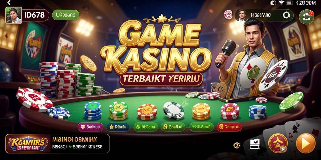 Screenshot gameplay ID678 menampilkan suasana Kasino yang mendebarkan dan interaktif.