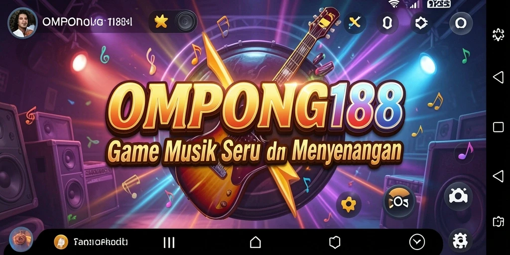Tampilan gameplay OMPONG188 yang menarik dan penuh warna.