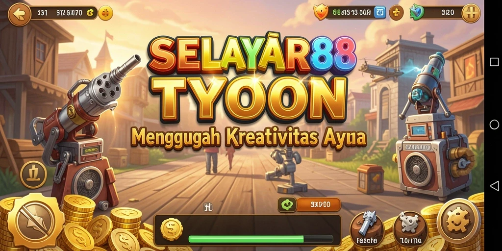 Tampilan screenshot <strong>SELAYAR88</strong>, menampilkan gameplay seru dalam mengelola bisnis.